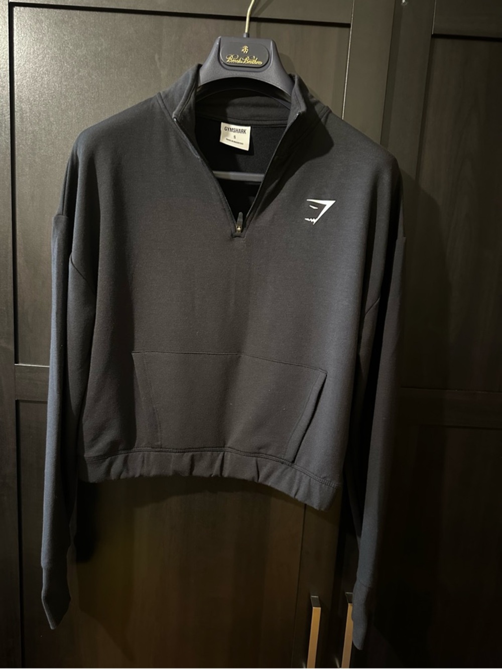 Gymshark Pippa Training 1/4 Zip Pullover – Size S (Black) 🖤